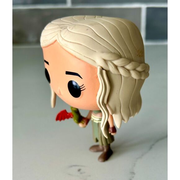 Funko Daenerys Targaryen With Baby Dragon #03 - Toys & Collectibles - Picture 2 of 5
